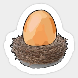 Nest Egg Sticker